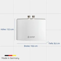Kleindurchlauferhitzer KD 3,5 kW 2 l Durchflussmenge