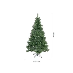 Künstlicher Weihnachtsbaum Oxford Kiefer 210 cm Grün
