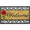 Kokosgummimatte Salome Welcome 45 x 75 cm natur