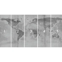 Komar Vlies Fototapete Concrete World 500x250 cm