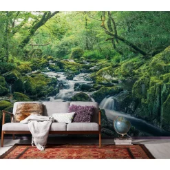 Komar Vlies Fototapete Green Tales 400x250 cm