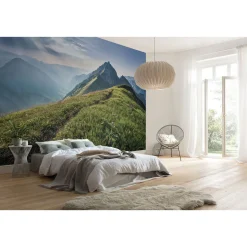 Komar Vlies Fototapete Green Vein 400x250 cm