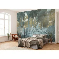 Komar Vlies Fototapete Misty Jungle 400x250 cm