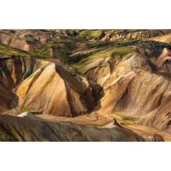 Komar Vlies Fototapete Shiny Mountains 400x250 cm