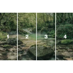 Komar Vlies Fototapete Tranquil Pool 400x250 cm