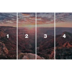 Komar Vlies Fototapete The Canyon 400x250 cm