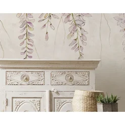 Komar Vlies Fototapete Wisteria 400x280 cm