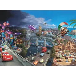 Komar Papier-Fototapete Cars World 8-teilig 368 x 254 cm