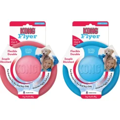KONG Hundespielzeug Puppy Flyer rosa 18 cm