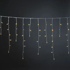 Konstsmide LED Eisregen Lichtervorhang gefrostet 400 Dioden