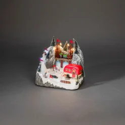 Konstsmide LED Szenerie Landschaft mit Wohnwagen