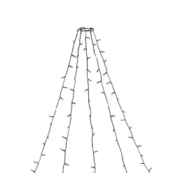 Konstsmide LED-Baummantel mit Ring Durchmesser 8,5 m 200 LEDs bunt