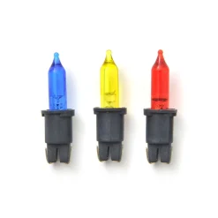 Konstsmide LED-Ersatzbirne Steckfassung grün 3 Stück rot/ gelb/ blau