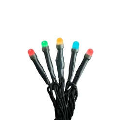 Konstsmide Micro LED Lichterkette 100 bunte gefrostete Dioden