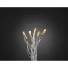 Konstsmide Micro-LED-Lichterkette 50 Dioden bernsteinfarben transparent
