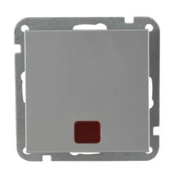 Kontrollschalter Melbourne silber Serie 703