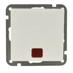 Kontrollschalter Melbourne alpinweiß Serie 701