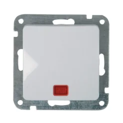 Kontrollschalter Monaco ultraweiß Serie 202