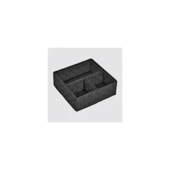 Korb-Set Scandi 4-teilig schwarz