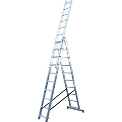 Krause Corda Vielzweckleiter 3 x 10 Sprossen Treppe