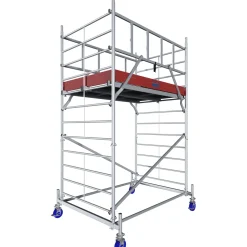 Krause PROTEC XXL ALU-FAHRGERÜST BREITAUFBAU 2,00 x 1,20 M AH 4,30 M