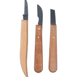 Krone Kerbschnitzgarnitur 3 teilig