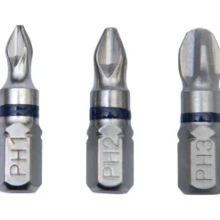 Krone Bit-Set PH 1-2-3 Torsion 25 mm