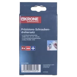 Krone Feinmechaniker-Schraubendreher-Satz SB 6-teilig