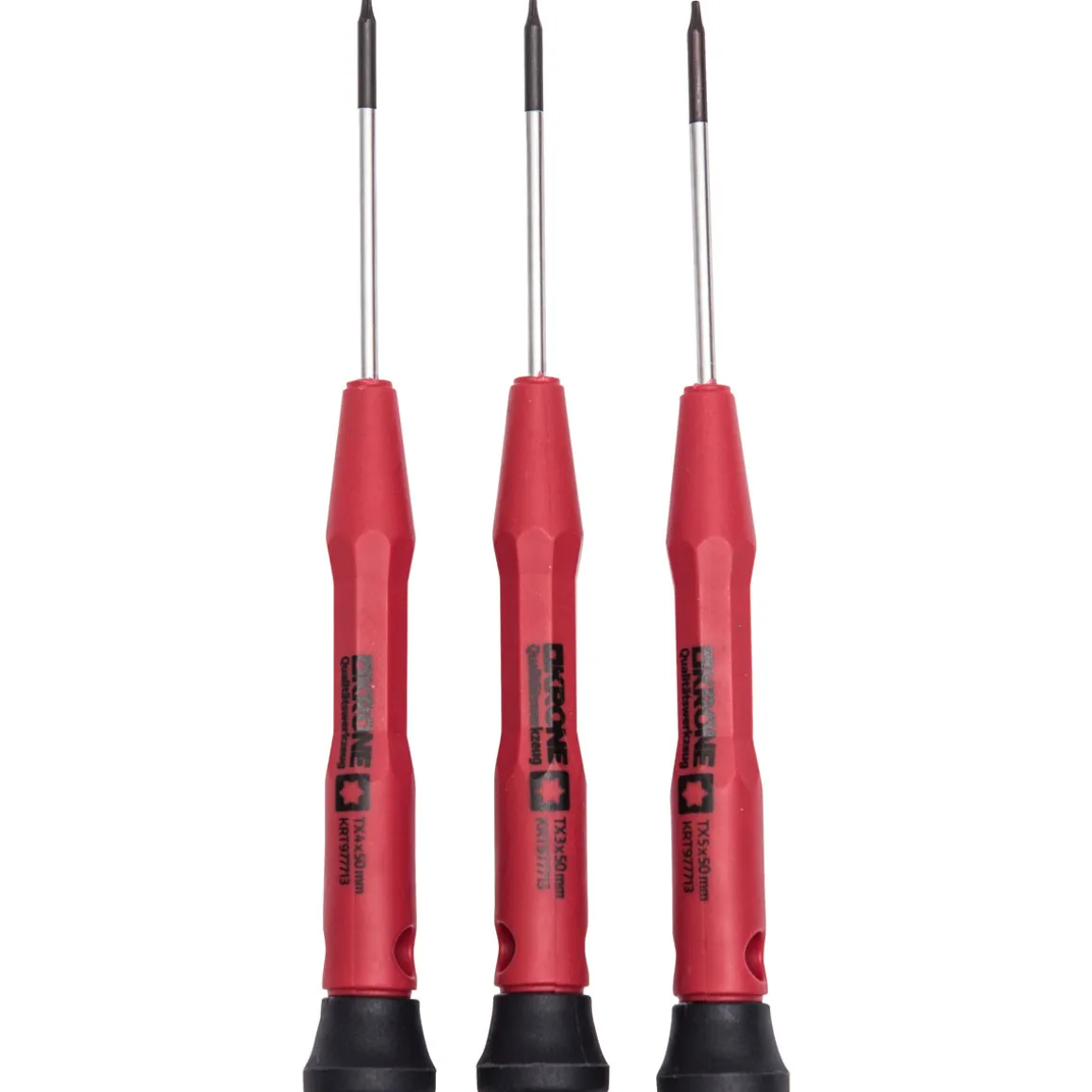 Krone Feinmechaniker-Schraubendreher-Satz TX 3-teilig