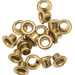 Krone Ösen Messing 4,5 mm 100 Stück