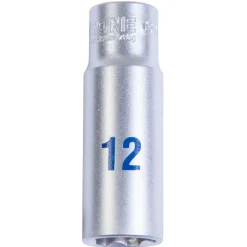 Krone Steckschlüssel lang 1/4 Zoll 12 mm