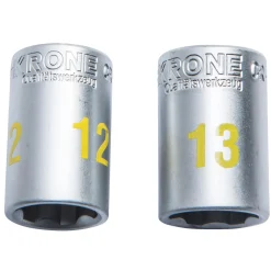 Krone Steckschlüsseleinsatz 3/8 12 und 13 mm