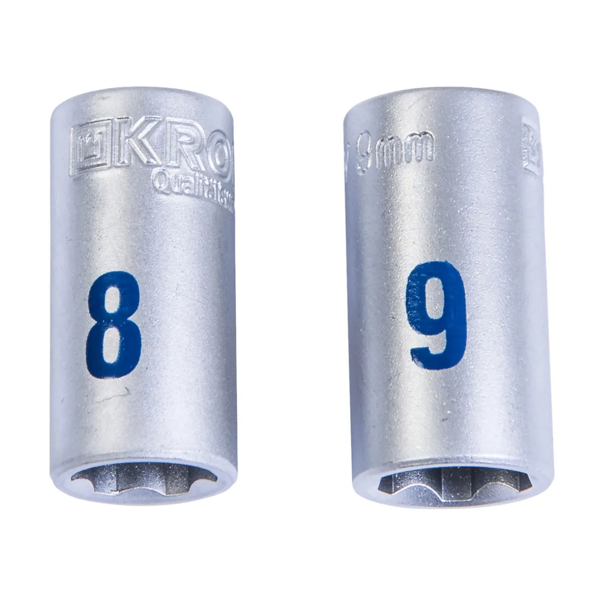 Krone Steckschlüsseleinsatz 1/4 8 und 9 mm