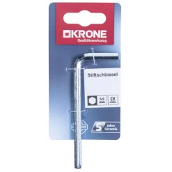 Krone Stiftschlüssel 6-kantig 5,5 mm