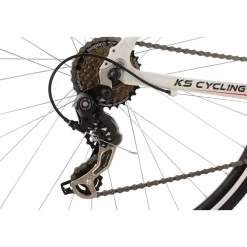 KS Cycling Fitnessbike Lightspeed 56 cm weiß