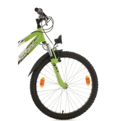 KS Cycling Jugend-Mountainbike Zodiac Fully 24 Zoll weiß-grün