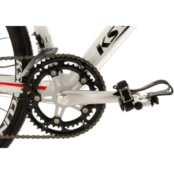 KS Cycling Rennrad Euphoria V-Bremsen 62 cm weiß