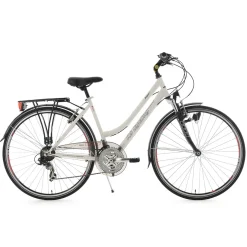 KS Cycling Trekkingrad Vegas Damen Flachlenker 53 cm weiß