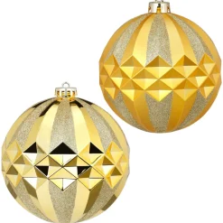 Kugelpaar 14,5cm Royal Gold