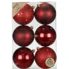 Kugelset 8cm Morello Cherry Red