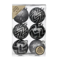 Kugelset 8cm Shella Black