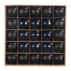 Kugelset 7cm Shellac Black