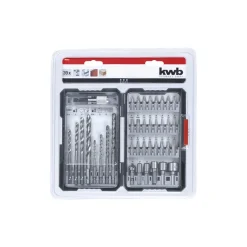 kwb Bit-Bohrerbox 39 teilig inklusive L-Box