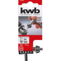 kwb Bohrfutterschlüssel für Zahnkranz-Bohrfutter Jacobs Verzahnung S8 K30