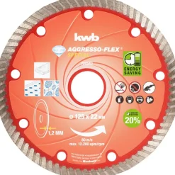 kwb Dünntrennscheibe Aggreso-Flex Diamant Durchmesser 125 mm