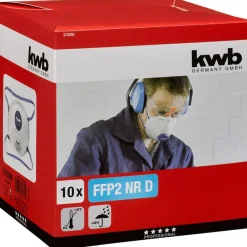 kwb Feinstaubmaske FFP 2 mit Ausatemventil 10 Stück