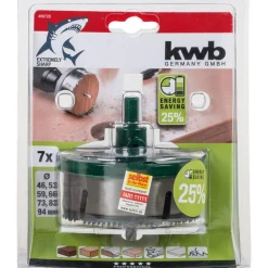 kwb Mehrkranzlochsäge 7 teilig