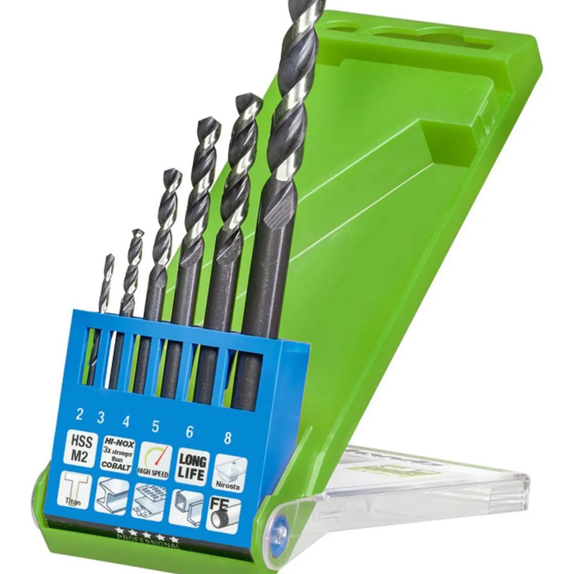 kwb Metallbohrer Hi-Nox M2 6 teilig