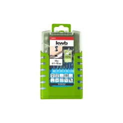 kwb Metallbohrer Hi-Nox M2 19 teilig