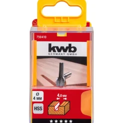 kwb Nutfräser Durchmesser 4 mm